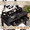 Costway Vanity Table Set w/10 Light Bulbs and Touch Switch Makeup Dressing Table